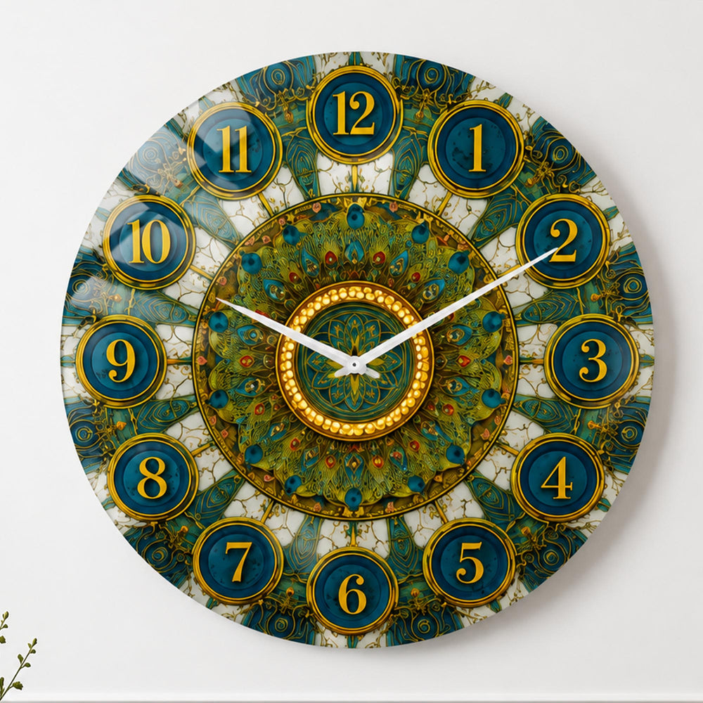 Teal Jeweled Mandala lifestyle view