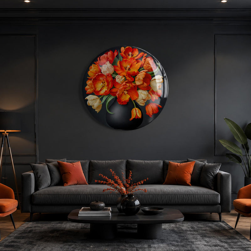 Fiery Tulip Bouquet lifestyle view