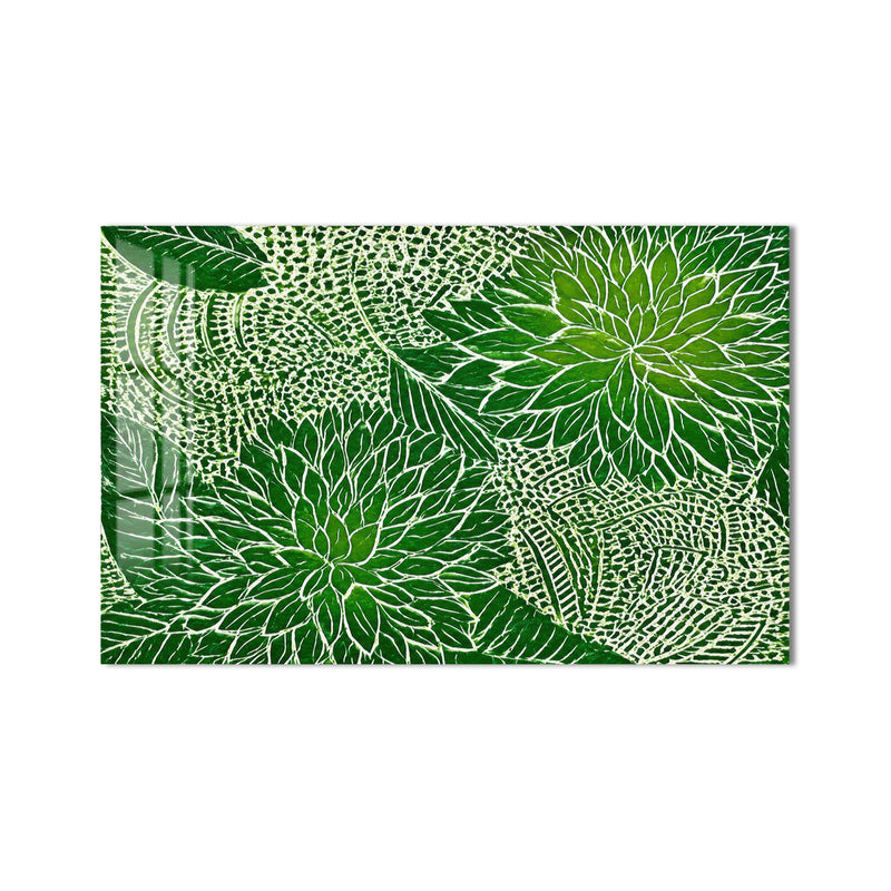 Emerald Lace Blooms product shot on white background