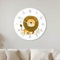 Cheerful Little Lion with white frame