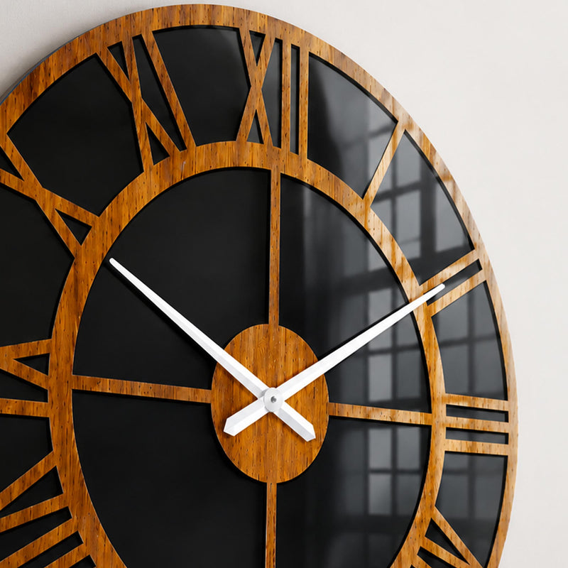 Wood Effect Roman Numerals lifestyle view