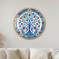 Ottoman Tree Of Life with gold frame