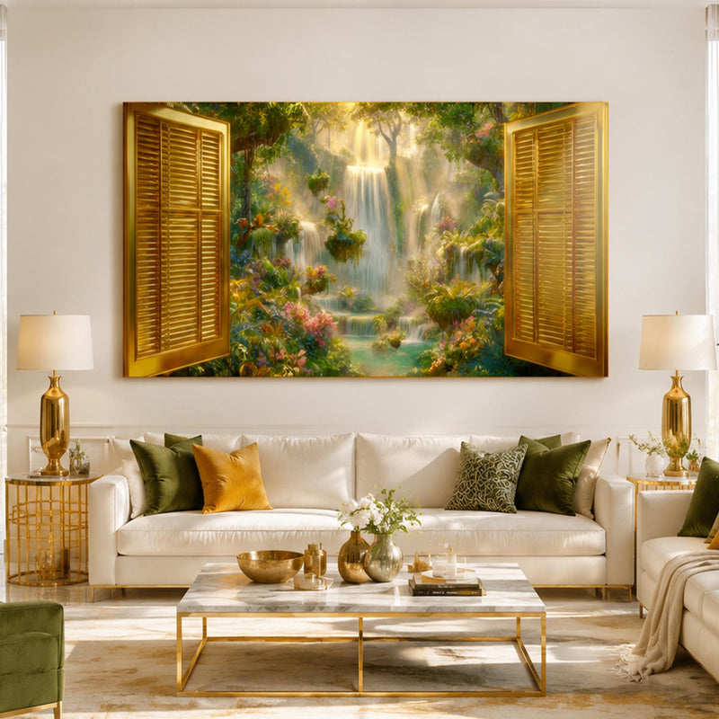 Golden Paradise Falls lifestyle view