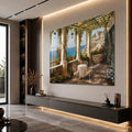 Amalfi Terrace View angled lifestyle view
