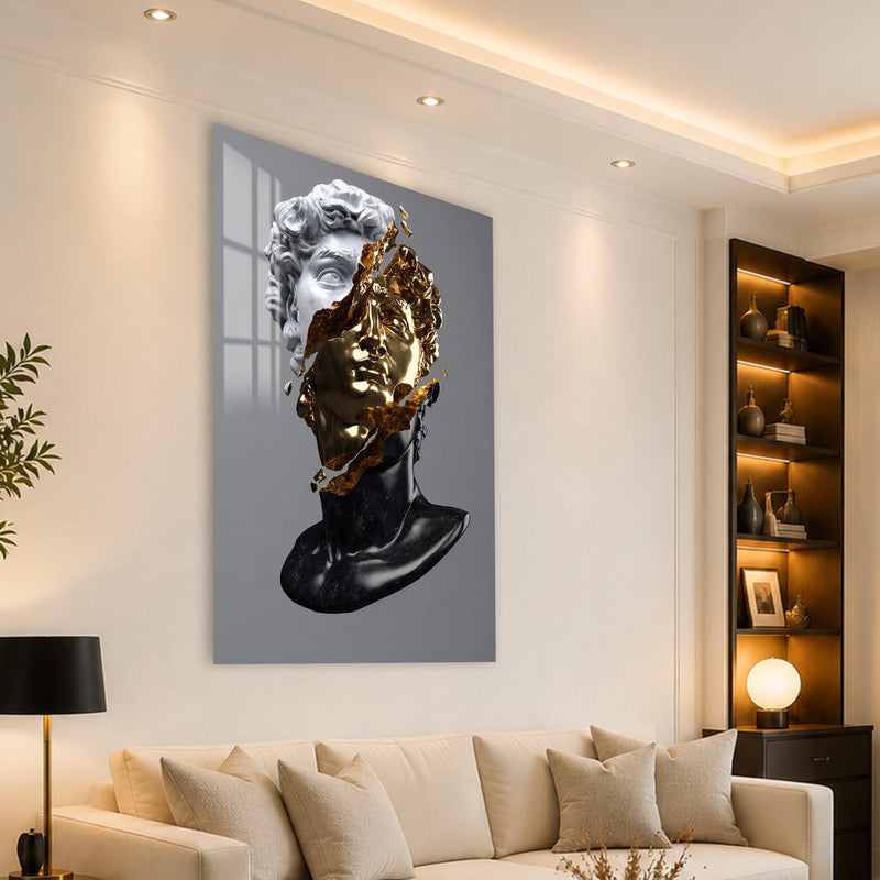 Gilded David angled lifestyle view