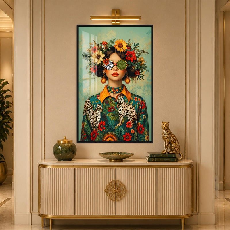 Wildflower Visionary with black frame