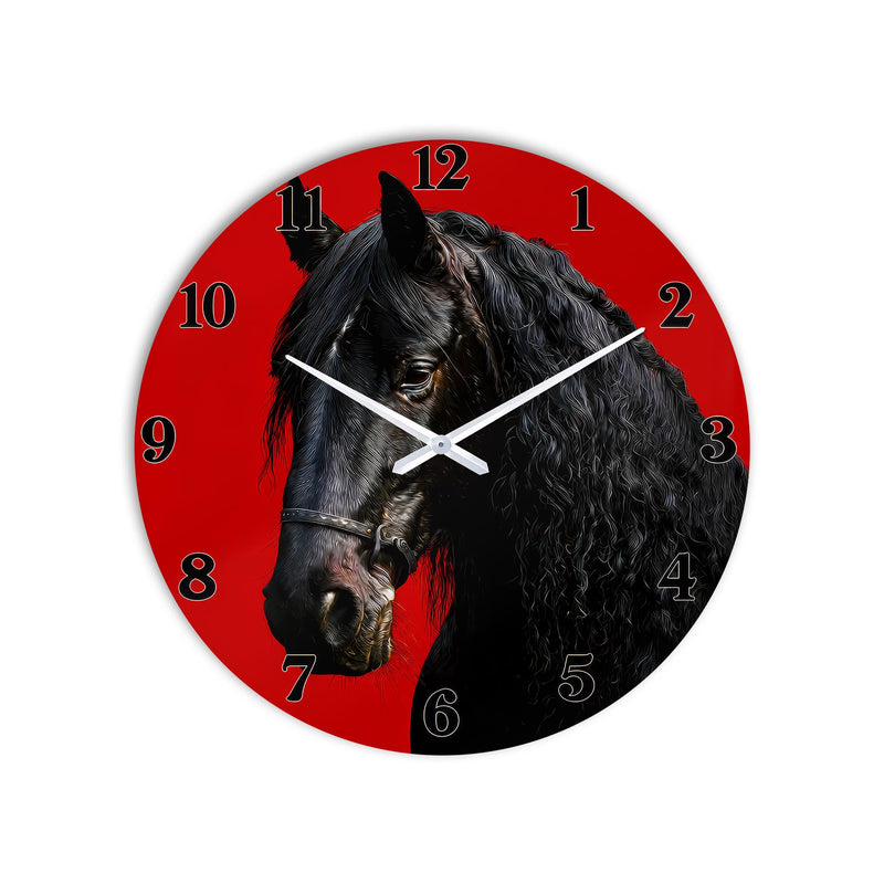 Majestic Black Horse lifestyle view
