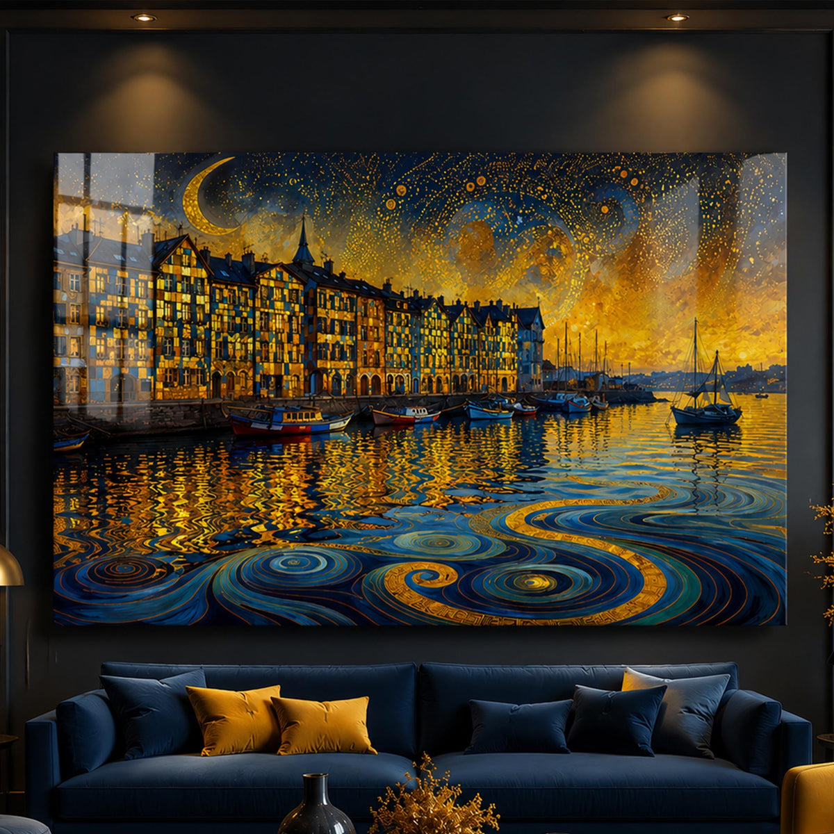 Golden Harbor Dreams lifestyle view