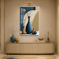 Midnight Vase Harmony with white frame