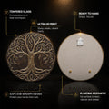 Bronze Relief Tree Of Life — tempered glass, ultra HD print, ready to hang
