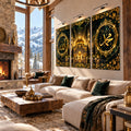Golden Islamic lifestyle view