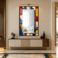 Primary Mosaic with walnut frame