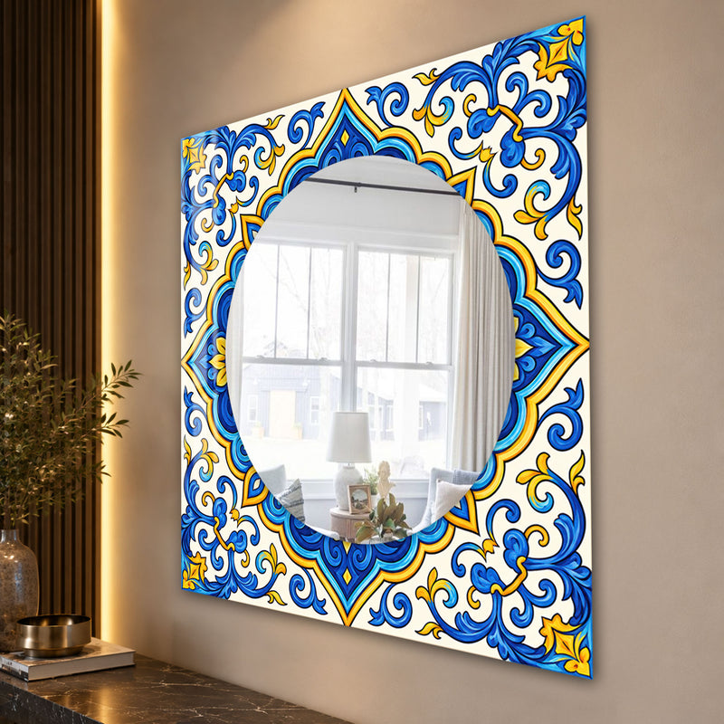 Mediterranean Tile Flourish lifestyle view