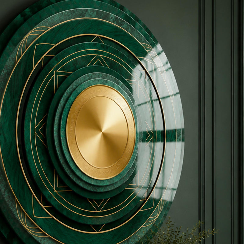 Emerald Geometric Halo lifestyle view