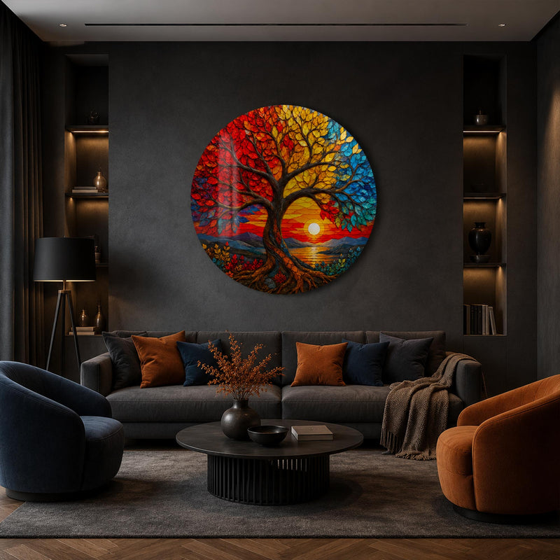 Sunset Tree of Life lifestyle view