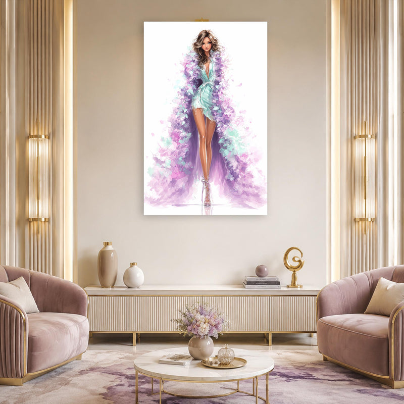 Lavender Runway Muse lifestyle view
