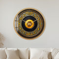 Ornate Golden Record with gold frame