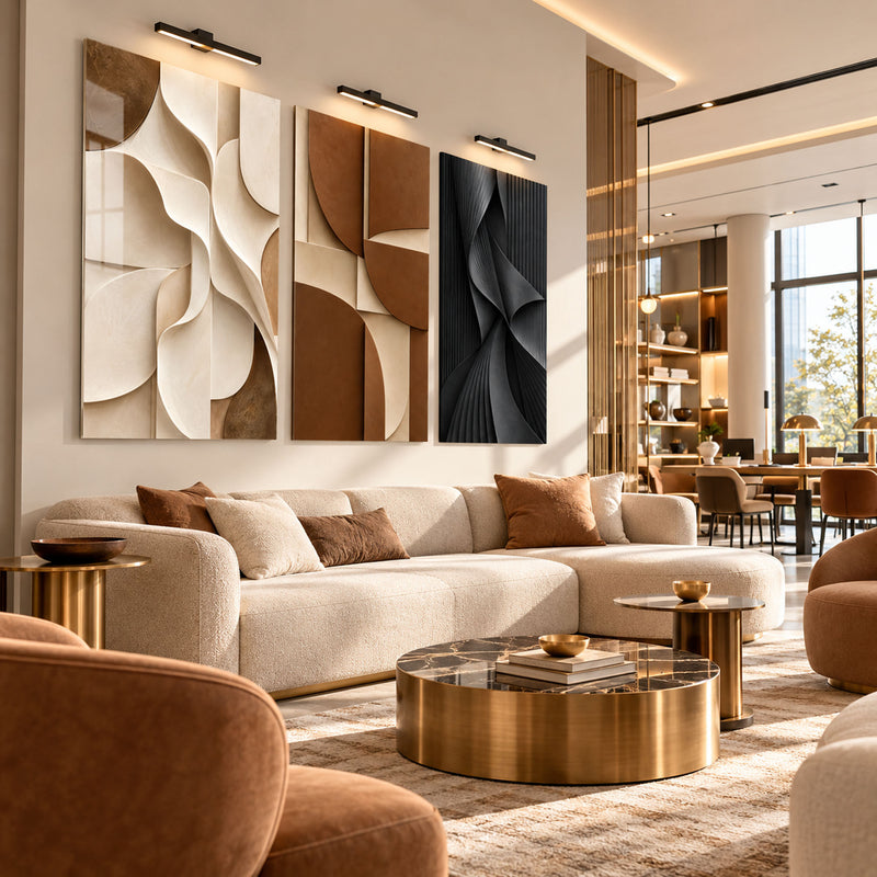 Sculptural Curves lifestyle view