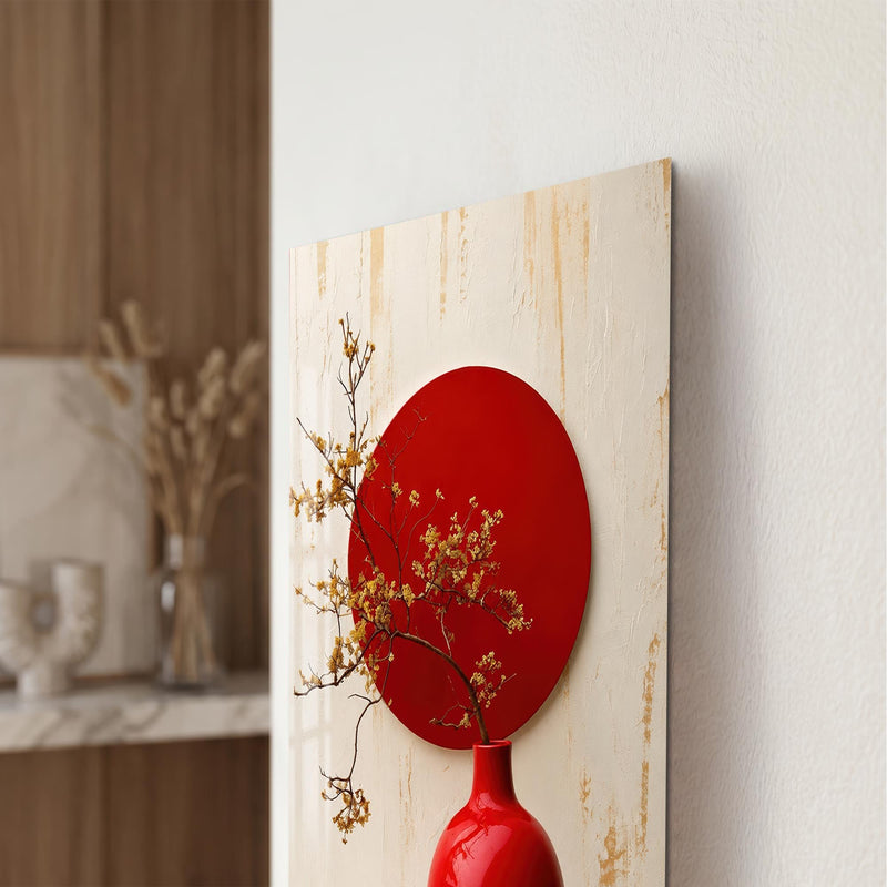 Crimson Vase Harmony lifestyle view