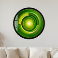Emerald Solar Orbit with black frame