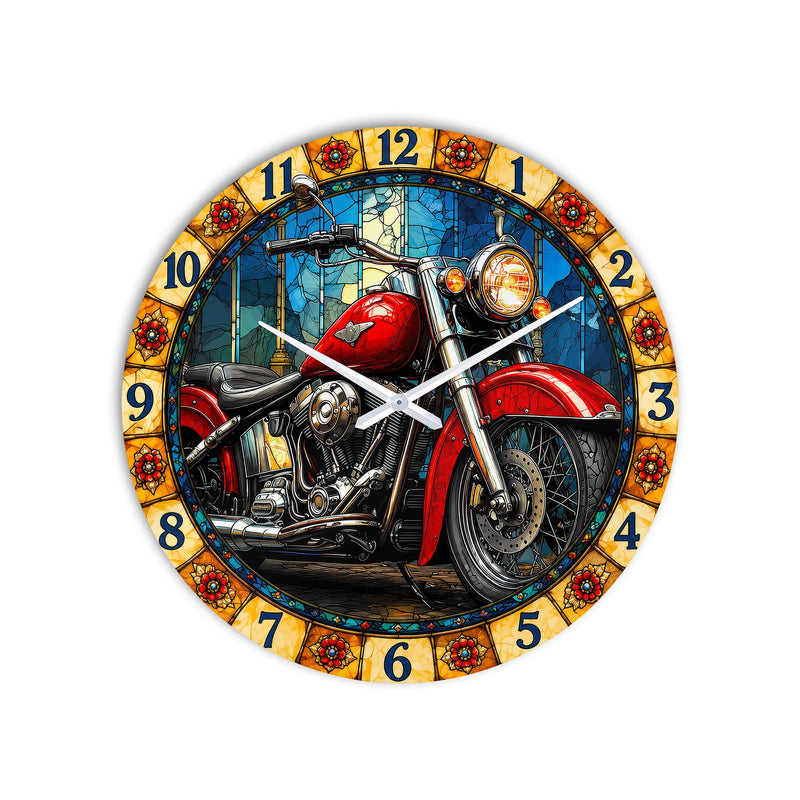Stained Glass Motorcycle lifestyle view