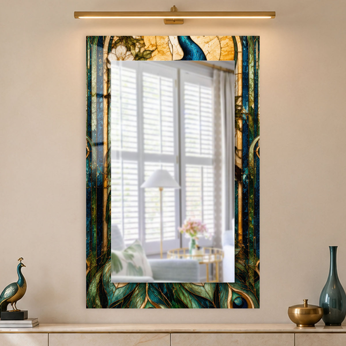 Peacock Garden Elegance lifestyle view