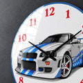Blue Sports Car lifestyle view