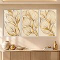 Golden Leaf with white frame