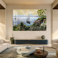 Coastal Sailboat Cove lifestyle view