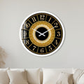 Ornate Gold Dial with white frame