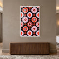 Retro Orbit Circles with white frame