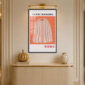 Dotted Pumpkin with black frame