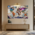Agate World Map lifestyle view