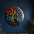 Celestial Tree Of Life close-up angled detail