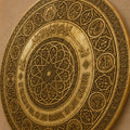 Antique Bronze Names Medallion lifestyle view