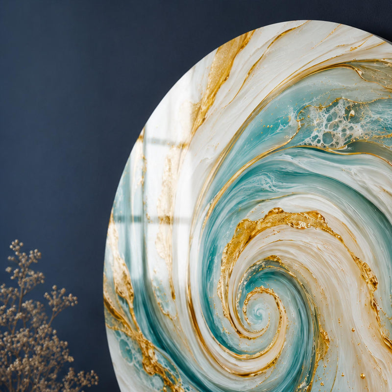 Gilded Aqua Vortex lifestyle view