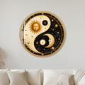 Celestial Yin Yang with gold frame