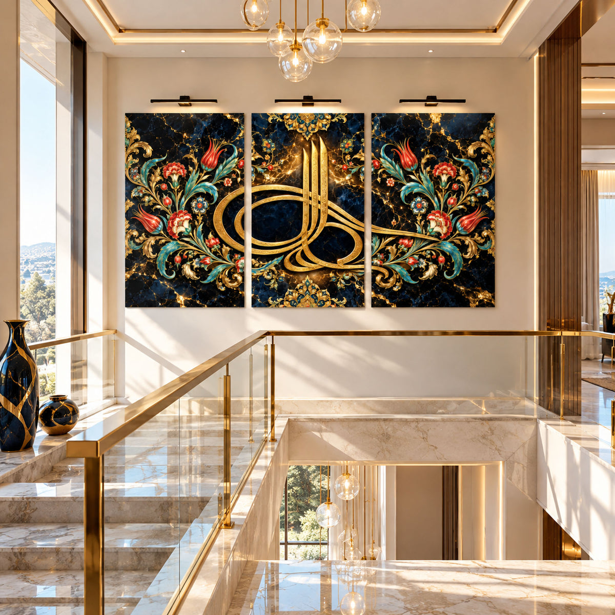 Golden Islamic Calligraphy II lifestyle view
