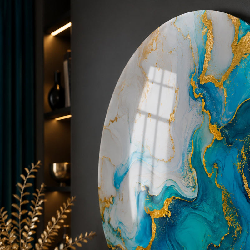 Gilded Turquoise Tides lifestyle view