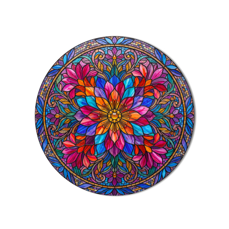 Jeweled Floral Mandala product shot on white background