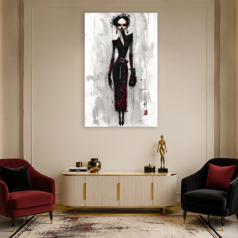 Crimson Couture lifestyle view