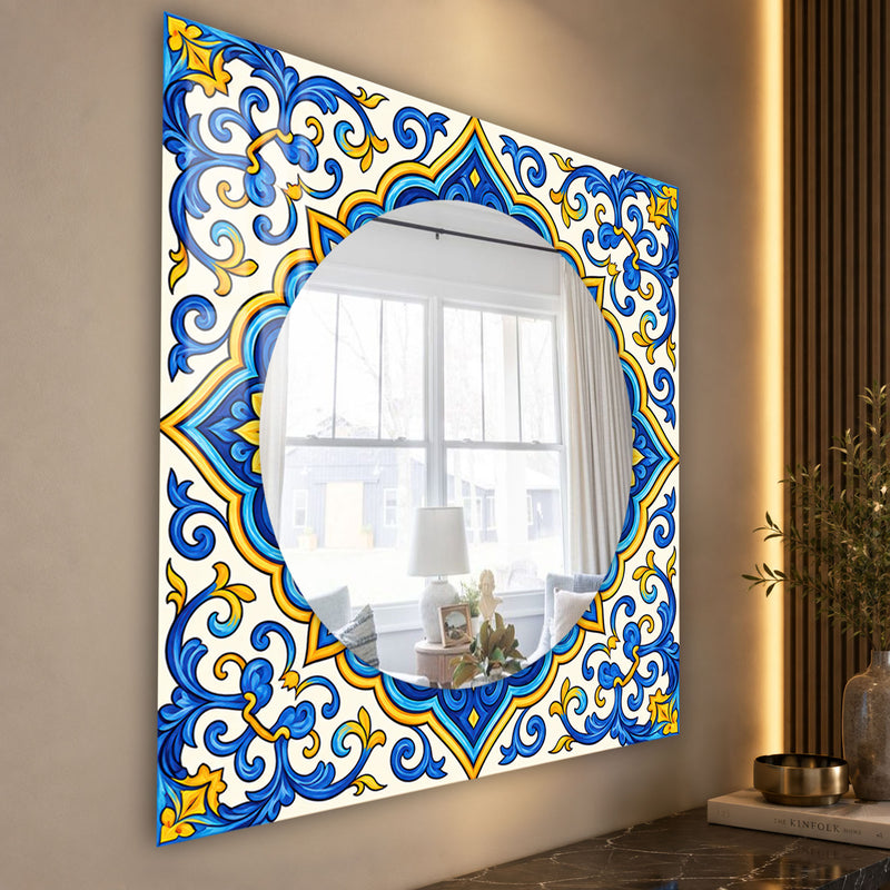 Mediterranean Tile Flourish lifestyle view