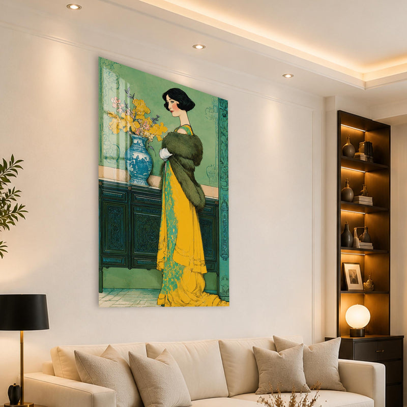 Golden Gown Elegance lifestyle view