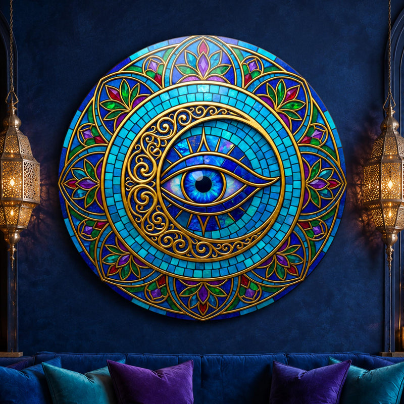 Jewelled Filigree Evil Eye lifestyle view