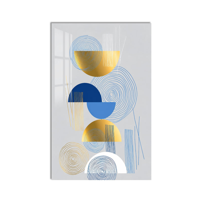 Blue And Gold Rhythm product shot on white background