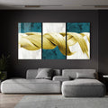 Artronauts Glass Print Golden Braid - Trinity