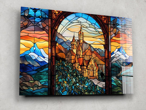 Castle Stained Glass Effect