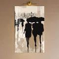 Rainy City Stroll in a modern room