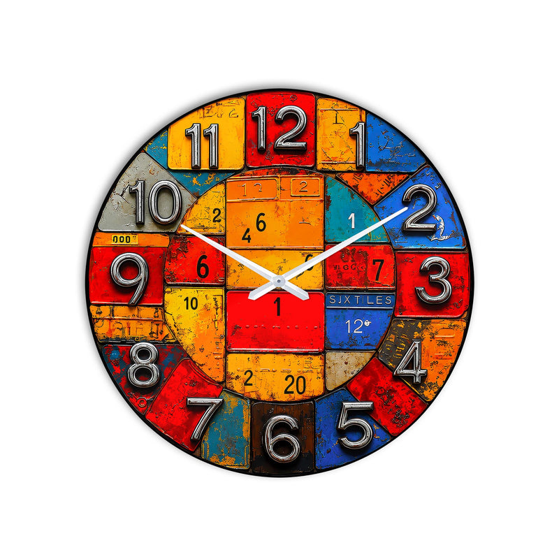 Retro Number Collage lifestyle view