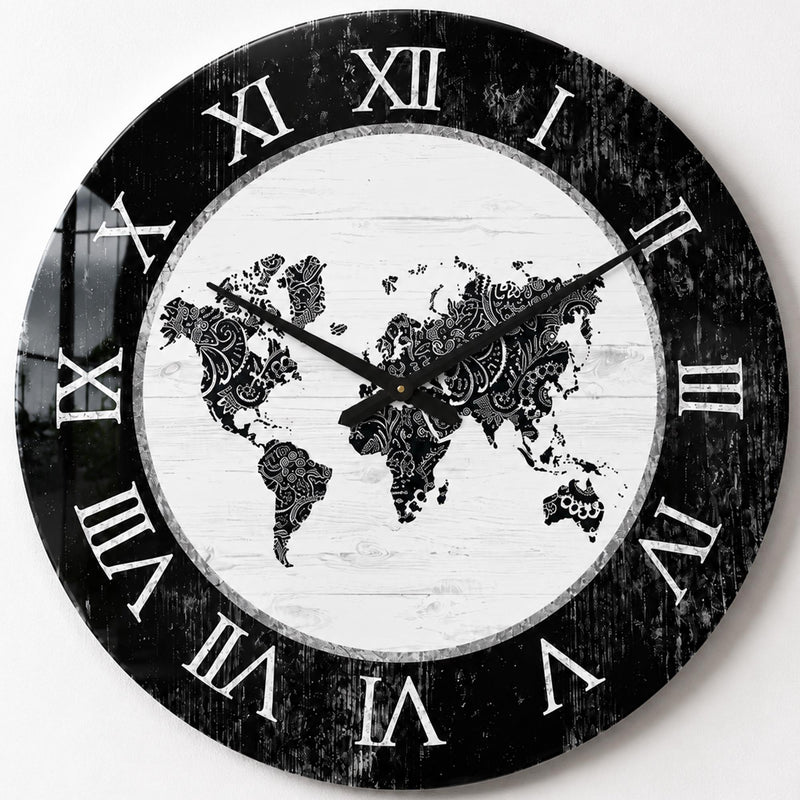 Vintage World Map lifestyle view